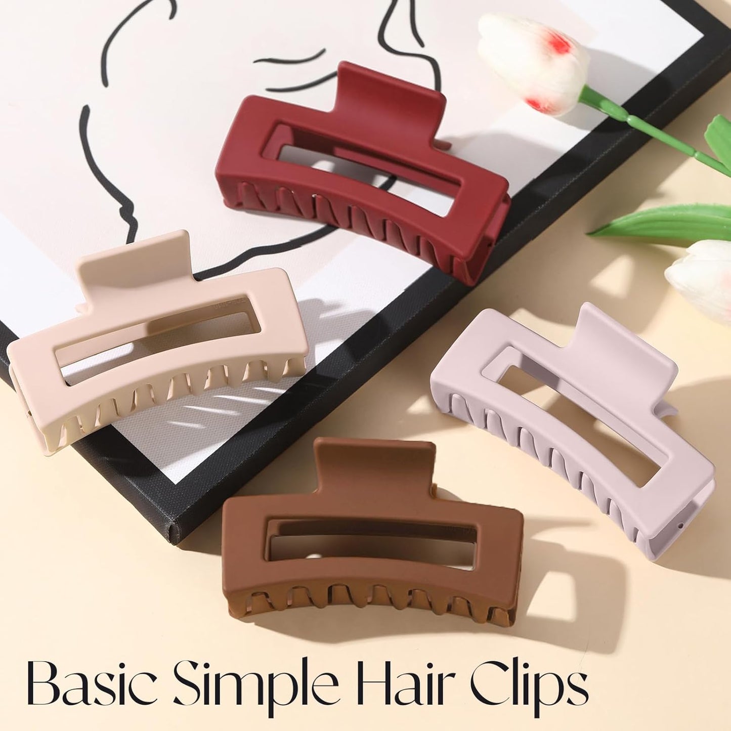 Soft Silicone Hair Clips
