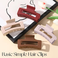 Soft Silicone Hair Clips