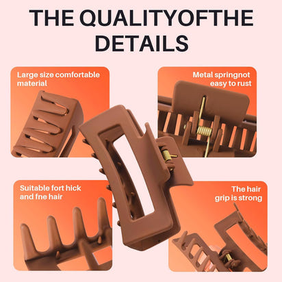 Soft Silicone Hair Clips