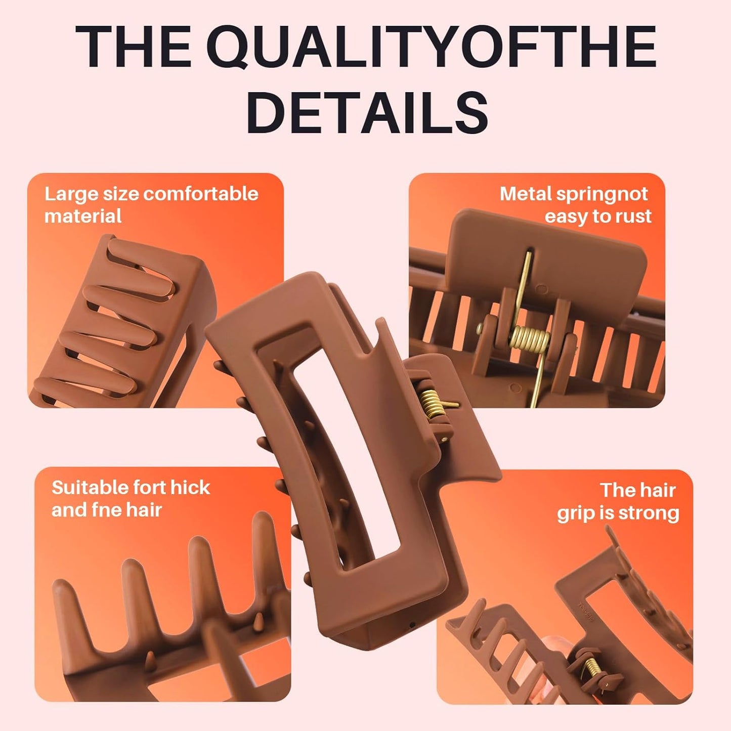 Soft Silicone Hair Clips